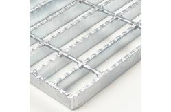 China Outdoor Metal Drain Cover Q235 Grating Serrated Galvanized supplier