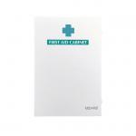 White Steel Empty First Aid Kit Boxes First Aid Case for sale