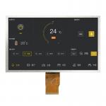 7 Inch 40 Pin LVDS TFT LCD Display CTP Optional 1024x600 Pixel Screen for sale