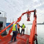 OUCO 3.5 Tonne Retractable A Frame For Deep Sea Research for sale
