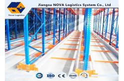 China Multi Deep Powder Coating OEM Shuttle Car Racking System supplier