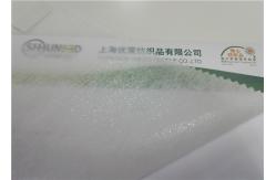 China Chemical Bonded Interlining Non Woven Fabric With Scatter Coating 1025SF supplier