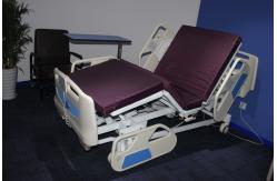 China 45cm Height Adjustment Electric Hospital Bed 500MM 5 Function Icu Bed ABS Rail supplier