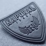 OEM Embossed Leather Patches for sale