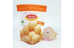 China 340g 12oz Snack Bag Packaging Cookies Jerky Doypack Self Standing Plastic Pouches supplier