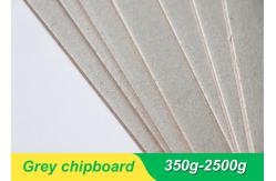 China Both Side Grey Chipboard Paper Laminated Chipboard Sheets Folding Resistance supplier