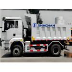 H3000 Light Dump Truck 4X2 340hp Euroll White SHACMAN Tipper Truck for sale