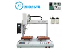 China Four-Axis Single-Head Dual-Platform High-Precision Automatic Soldering Machine supplier