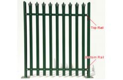 China Steel Palisade Wire Mesh Fence Panels High Security Powder Coated Surface supplier
