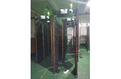 China 18 Zones Walk Through Temperature Scanner Non Contact Door Frame LCD Display supplier