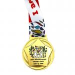 2.75 Custom Community Family Events Medal Custom Neck Ribbons For Medals for sale
