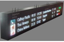 China VMS Airport Flight Display Board LED Intelligent Navigation System supplier