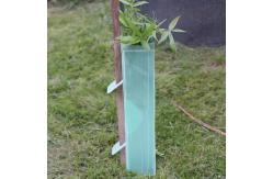 China Hollow PP Corflute Tree Guards Triangle Twinwall Plastic Tree Wrap supplier