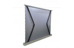China 100 Inches ALR Electric Fold Out Projector Screen Floor Rising Stand supplier