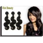 10-30 Virgin Human Hair Extensions Body Wave Malaysian Hair Grade 6A No Knots Soft Touch for sale