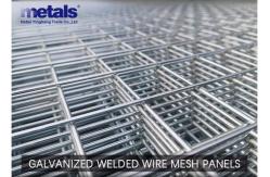 China 2mx1m Reinforcement  Galvanized Welded Wire Mesh Panel For Construction supplier