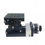 Scissor Type Motorized Lab Jack Optical Sliding Lift 15mm Stroke for sale