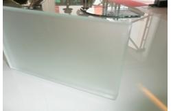 China Customized Safety Frosted Glass Satin Etched Glass Ultra Clear Anti Fog Mirror supplier