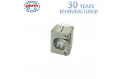 China Shielded STP Zinc Alloy RJ45 Keystone Jack 180 Degree Toolless CAT7 CAT5E supplier