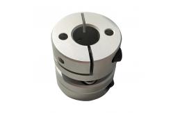 China Clamp Tight CNC Motor Coupling Aluminum Alloy Clutch Circular Disc Shaft Coupling supplier