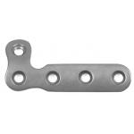 HC 2.7mm Screw L Plate Orthopedic Titanium Implants Gold Blue Grey for sale