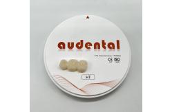 China HT White Dental Zirconia Block with High Translucency and Strengh supplier