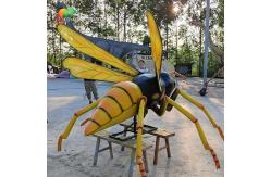 China Waterproof Giant Animatronic Insects Realistic Insects For Botanical Exhibition supplier