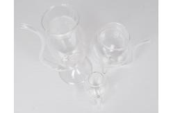 China Straw Cup Glass Kitchenware High Borosilicate Glass Breakfast Milk / Juice Cold Beverage supplier