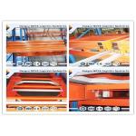 Customized Push Back Pallet Racking With First In / Last Out Storage Type for sale