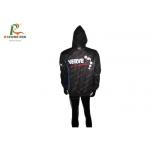 No Zipper Waterproof Pullover Jacket , Sportswear Lightweight Bomber Jacket Mens for sale