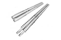 China Bimetallic / Nitrided Conical Twin Screw Barrel For Extruder supplier