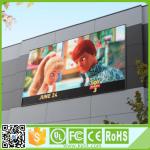Outdoor RGB LED Screen High Brightness Led Advertising Pitch 6mm Display for sale