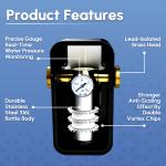 NSF-Certified High-Performance Self-Powered Water Descaler for Whole-House Use for sale
