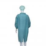 Non Woven Fabric / SMS / Tyvek Disposable Lab Coats For Industrial