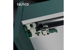 China Soft Close Concealed Undermount Drawer Slides 3D Adjustable Hardware supplier