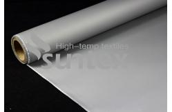 China High Temperature Fireproof Silicone Coated Fiberglass Fabric Insulation Pipe Cover supplier