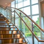 Heavy-Duty Stainless Steel Handrails for Commercial Use for sale