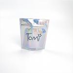 Bio Degradable Cosmetic Organizer Bag Custom Print Laser Holographic 100% Recycle for sale