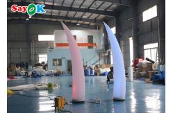 China ROHS Inflatable Lighting Decoration 3m Crescent Cone supplier