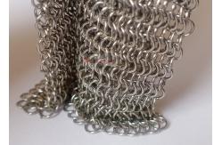 China 0.53x3.81mm Chainmail Ring Mesh As Metal Mesh Curtains supplier