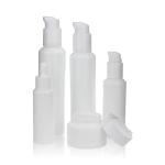 30ml 50ml 100ml Opal Glass Bottle Refillable Ceramic Pump Bottle for sale