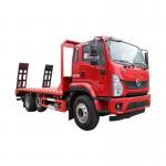 Factory Cheap Price 4x2 Wrecker Bed Truck 20ft Container Carry Flatbed Truck for sale