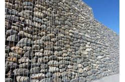 China 1x1x0.5m 2x1x1m Welded Mesh Gabion Box , Hot Dip Galvanized Gabion Retaining Wall supplier
