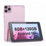 C idea 7 Inch Android Smart Tablets 6+128GB Quad Core WiFi Tablet HD Touch Screen for Teens CM515(Pink) for sale