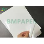 Large Format High Gloss Surface 80gsm White Self - Adhesive sticker Paper sheet for sale