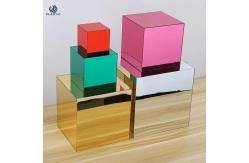 China Flame Retardant Acrylic Mirror Panels 100% Virgin PMMA Acrylic Plastic Mirror Sheet supplier