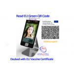 USB2.0 Qr Code Face Thermal Scanner For Italian German Spanish French