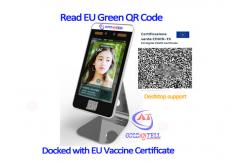 China USB2.0 Qr Code Face Thermal Scanner For Italian German Spanish French supplier