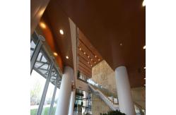 China Customized Aluminum Honeycomb Composite Sheet Wall Cladding Ceiling Square Edge supplier
