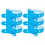 Customizable Vinyl Event Wristbands Personalised Silk Screen Printing for sale